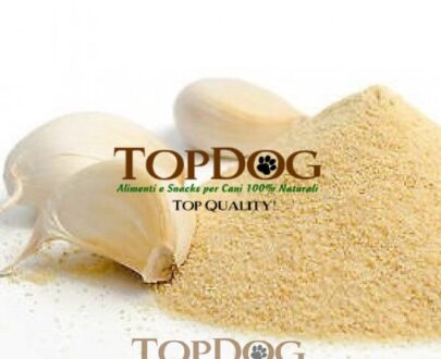 Aglio in polvere per cani