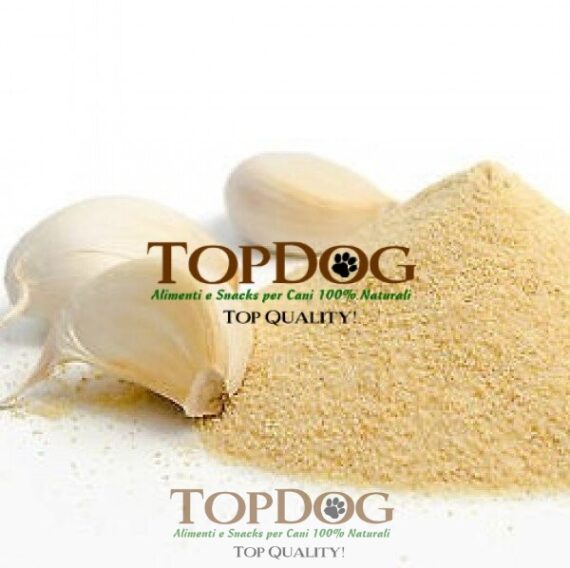 Aglio in polvere per cani