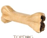 Osso di pelle di bufalo per cani con Trippa Verde 160gr