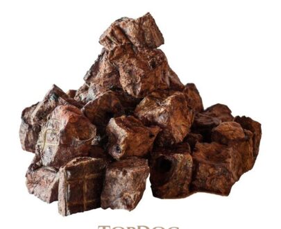 Polmone di bovino essiccato per cani 100gr