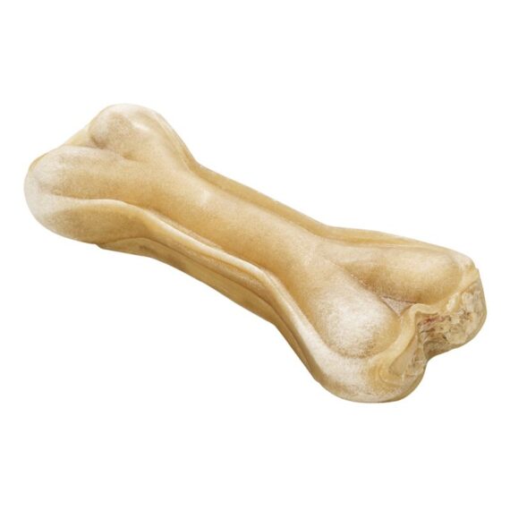 Osso di Pelle di Bufalo con Anatra e Mela 17cm