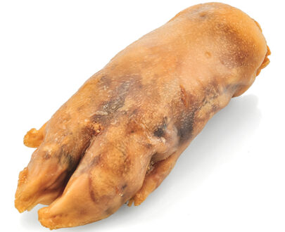 Zampino di maiale essiccato per cani
