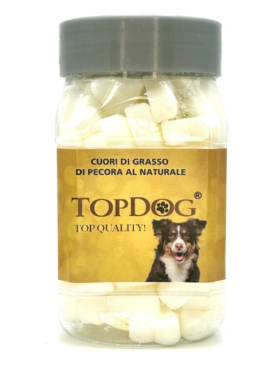 Cuoricini di Grasso di pecora per cani