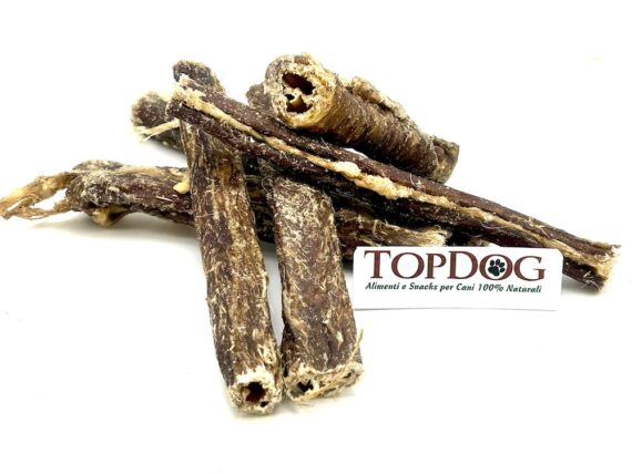 Esofago di bovino essiccato per cani 200gr