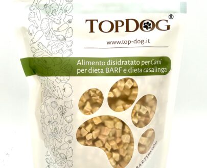 Mele disidrate per cani a cubetti