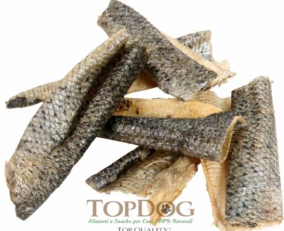 Pelle di Salmone essiccata per cani